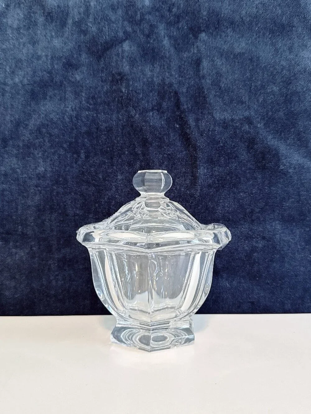 BACCARAT CRYSTAL HARCOURT MISSOURI LIDDED CANDY DISH JAM JAR